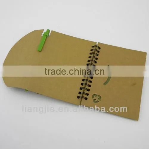 Promotional Eco Notepad with Ball Pen
