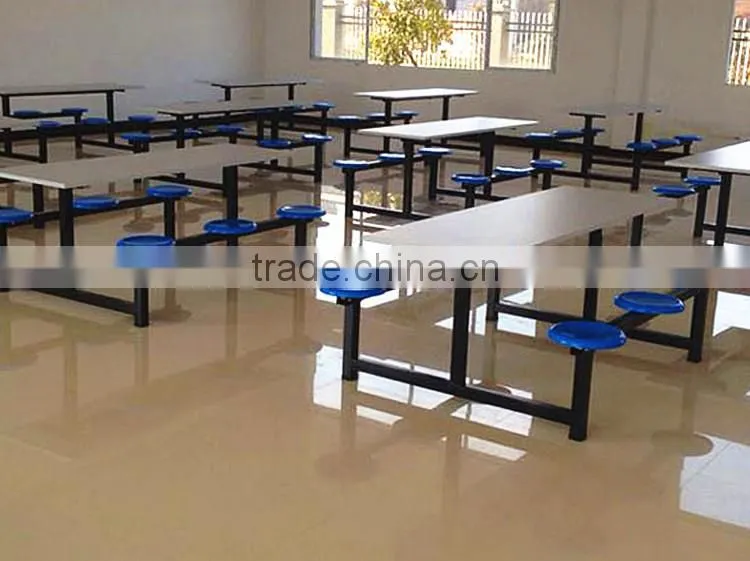 high quality indoor commercial canteen tables and chairs