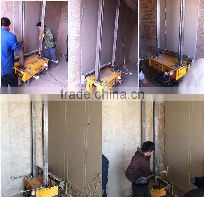 automatic wall rendering machine/auto continuous rendering wall machine