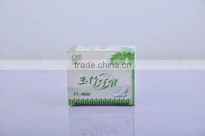 High Absorption With Bamboo Charcoal Factor Sanitary Napkin