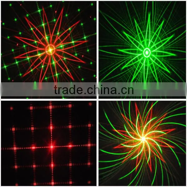 8 Gobos Twinkling Laser Light disco party lighting