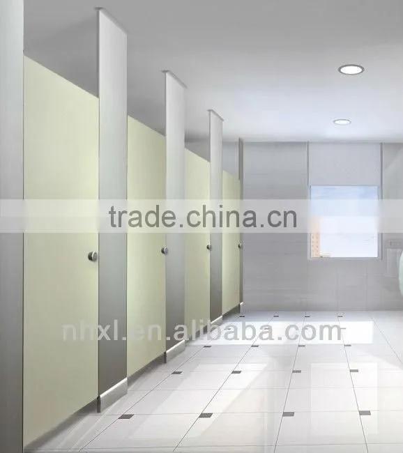 Sunleaf 18mm toilet partition system /HPL/partition/toilet partition accessories