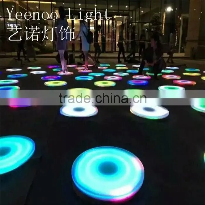 300*300*58mm led brick light 24v brick light RGB inner control