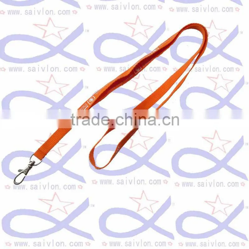 promotional simple design nylon lanyard