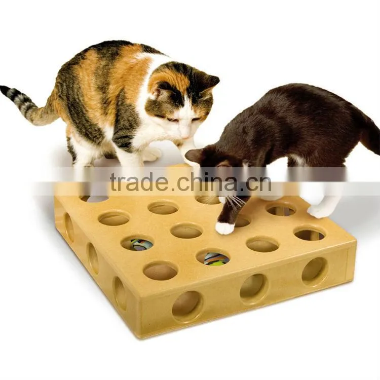 cat toy box , pet toy wooden products