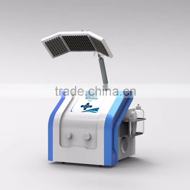 Multifunctional 3 in 1 facial oxygen water jet peel machine LED light therapy BIO face lifting jet peel