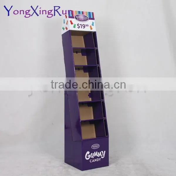 cardboard counter display