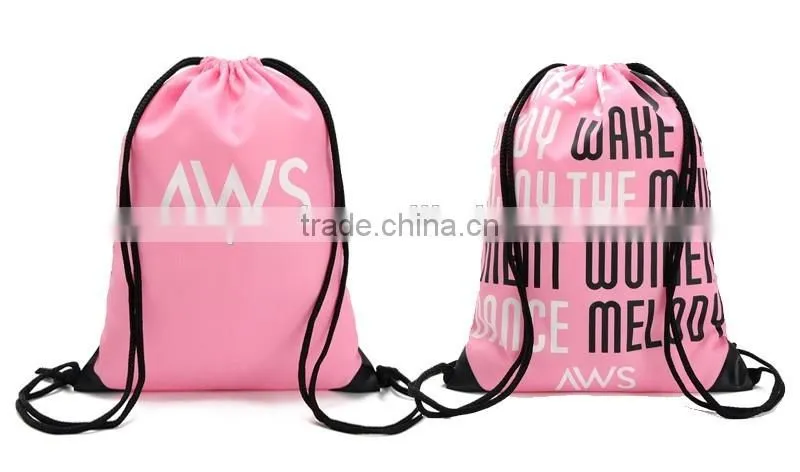 Customized big size 36*48cm 420D oxford promotion drawstring bag