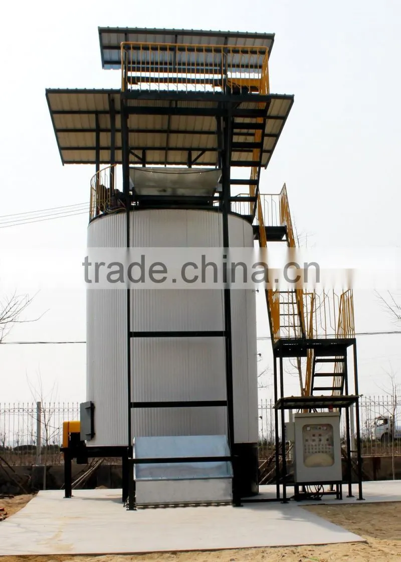 Goldenest Waste to organic fertilizer fermentation compost equipment animal poultry manure processing machine for sale