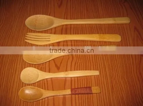 Factory custom small bamboo spoon