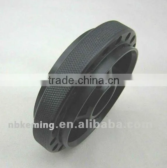 Black anodizing high precision turning parts,cnc turning brass block parts