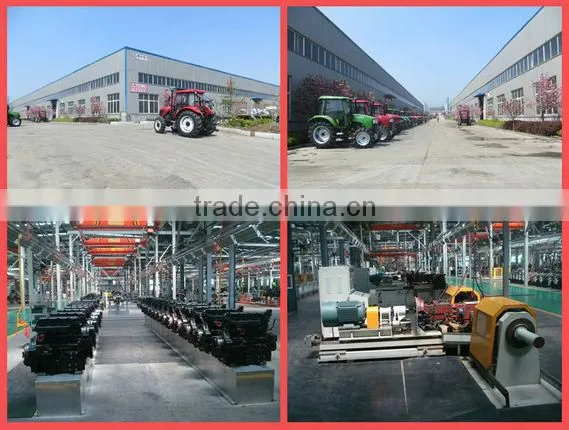 YTO tractor with 4in1 front end loader