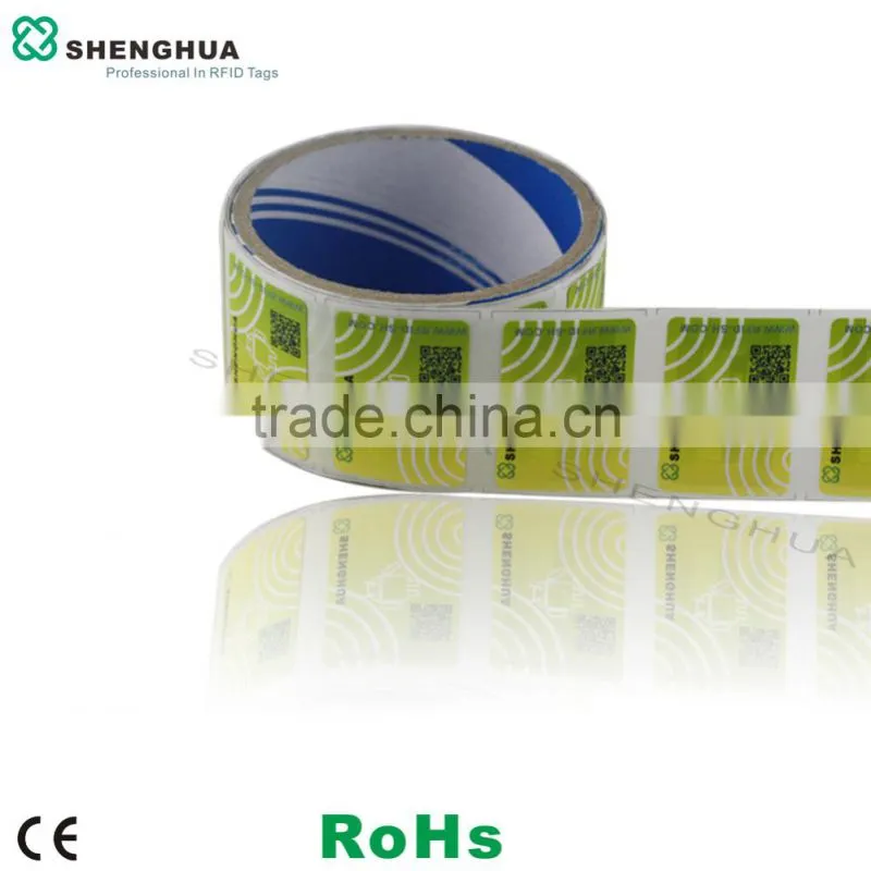 rfid 13.56mhz nfc sticker F08 nfc coin tag iso 14443a smart rfid label