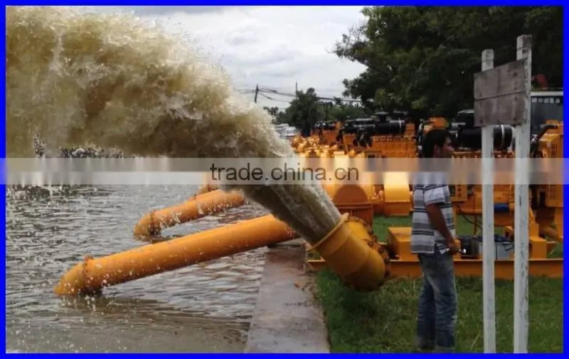 200S-42 high capacity diesel engine flood water pump