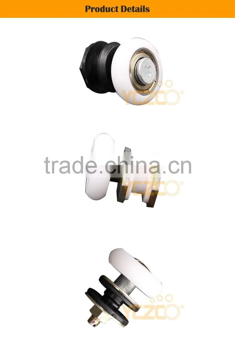 Sliding gate door white nylon roller plastic roller
