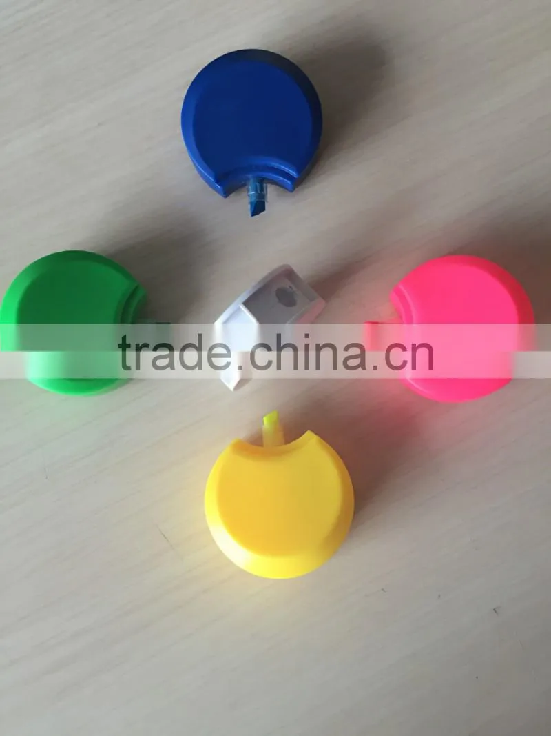 4C flower shape highlighter marker pen set