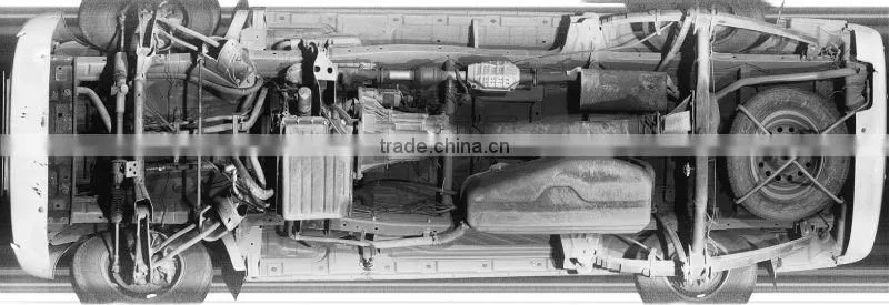 Professional Fixed Under Vehicle Security Scanner for under vehicle detection