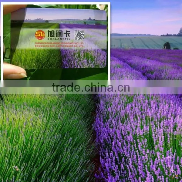 125khz rfid em4001 card writable rfid card 3d business card(0.65Acre Stardand)