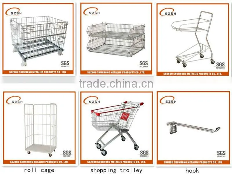 wire mesh basket for warehouse