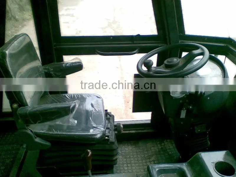 Heavy-duty static three wheel road rollers with large weight