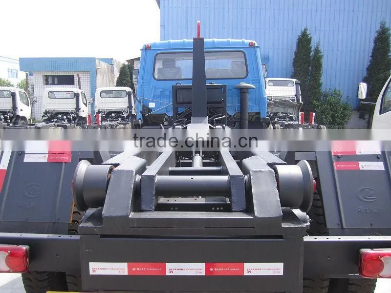 DONGFENG 8TON recycle rubbish truck, hydraulic operation system