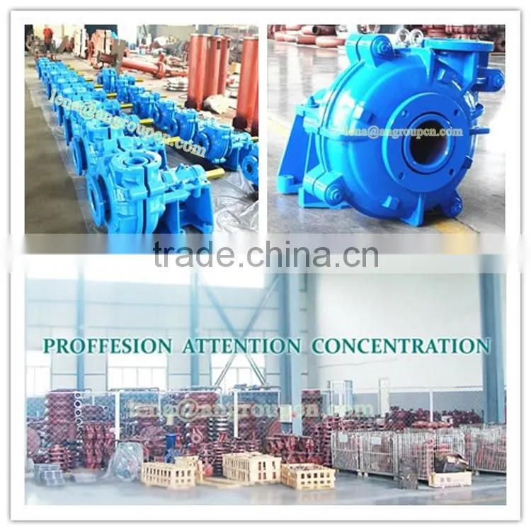 CE certification Power station flue gas desulphurization centrifugal slurry pump
