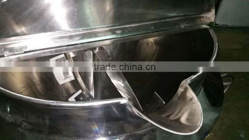 Tilting electric heating cooking kettle