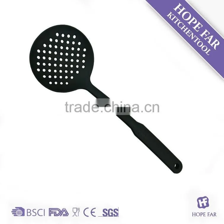 N460-70 Practical 11 pcs black color nylon kitchen utensils set