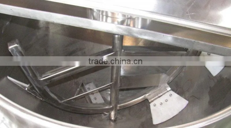 steam heating jacketed kettle cooking kettle steam jacketed kettle