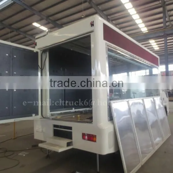 P8 fullcolor screen 4*2 FORLAND LED Advertising Truck for sale