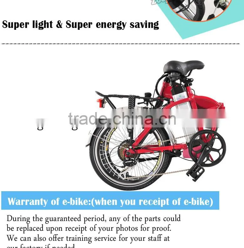 New Mini Folding electric bike (Model No.: ZP-TDN04Z), Easy carry