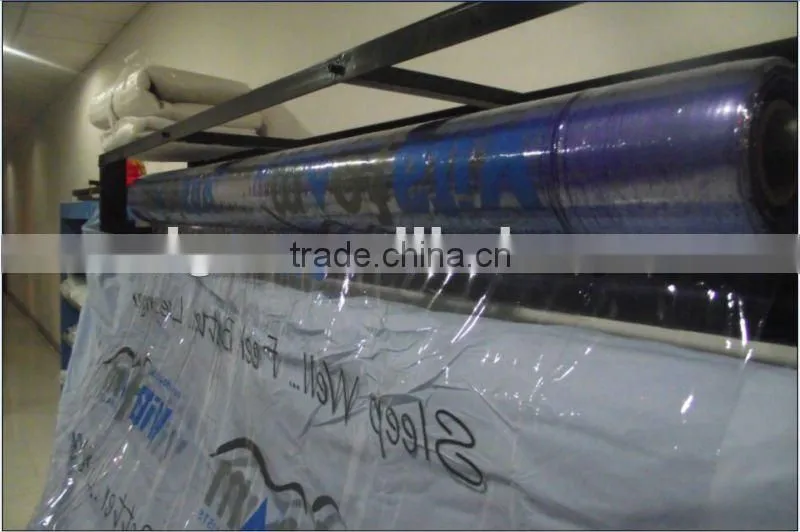 2014 new design PVC packging film with two color