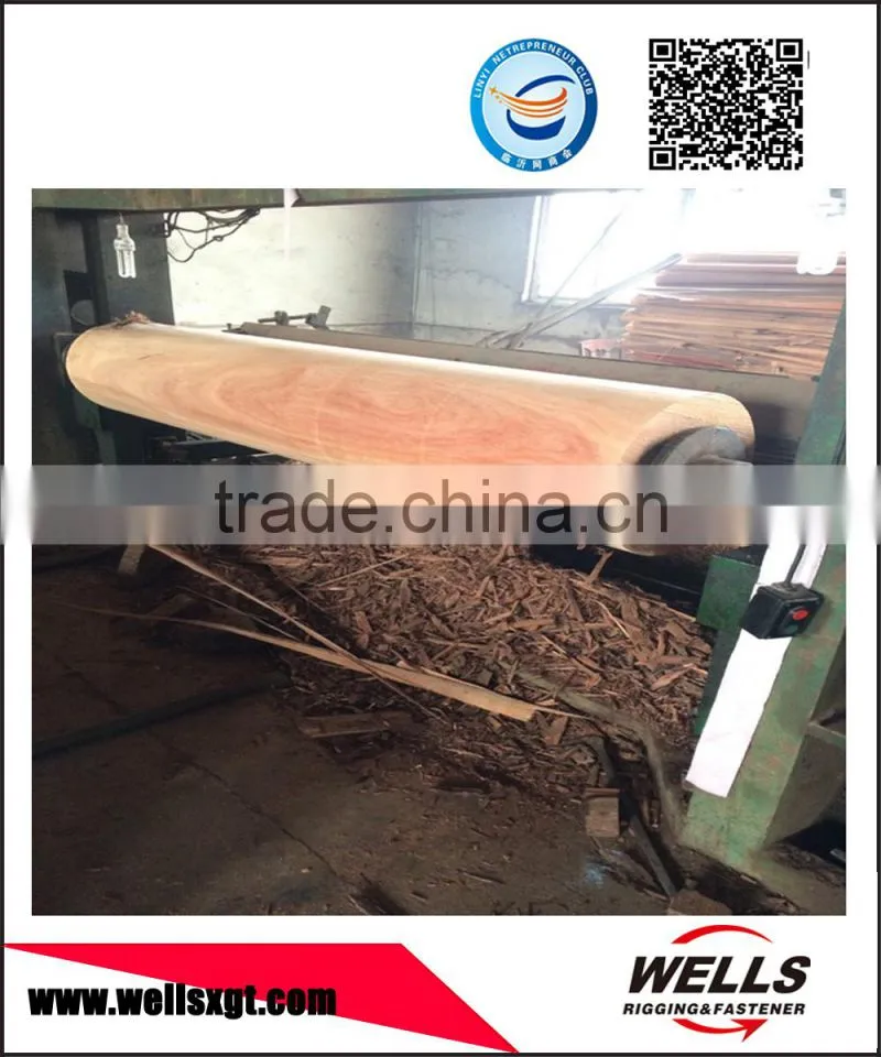 linyi factory Grade A 4*8 sliced cut 0.3mm recon veneer recon keruing/gurjan/keuring face veneer
