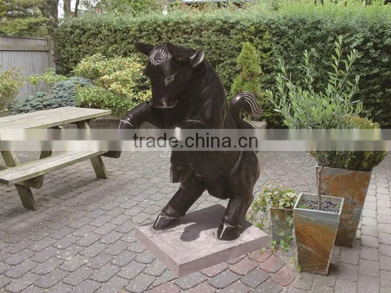 Bull Stone Statue