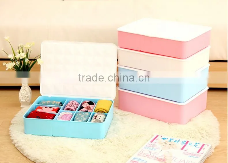 Q1083 Underwear socks folding have a cover sock box