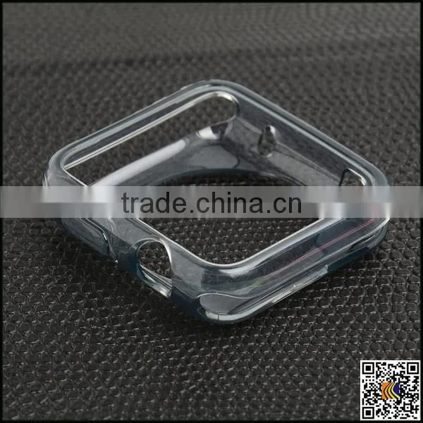 Transparent tpu case for apple watch, for apple watch protective case, case for smartwatch