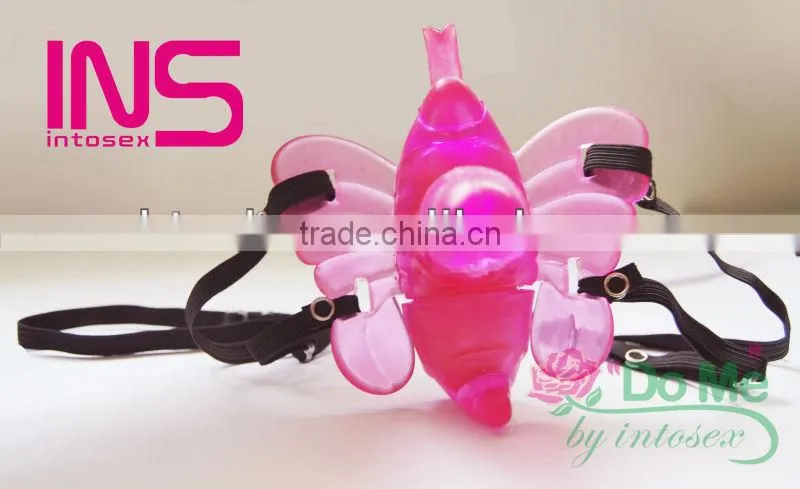 Luxury Women Wearing Sexy Butterfly Adjustable speed Vibrator Masturbate Sex Toy