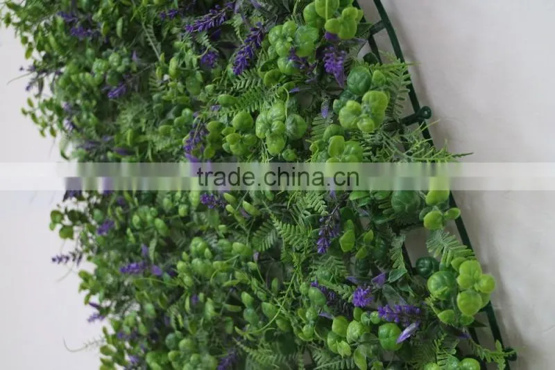 landscape artificial green plant hedge plastic plant mat