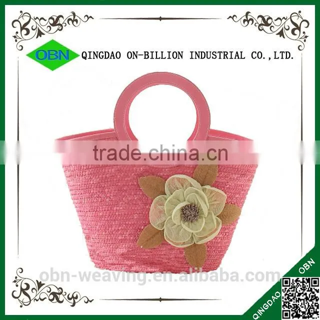 Factory Direct china wholesale straw beach handbag