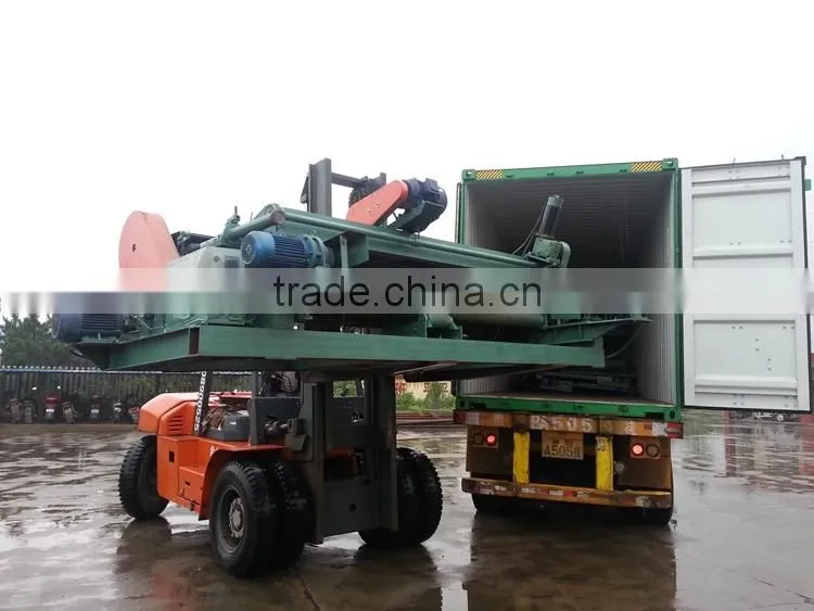 natural veneer peeling machine / rotary veneer cutting machine / timber peeling machine