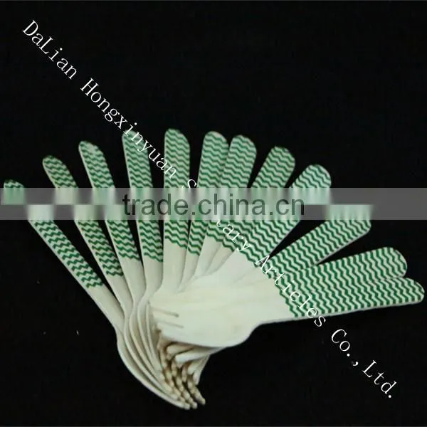 disposable birch wooden spoon