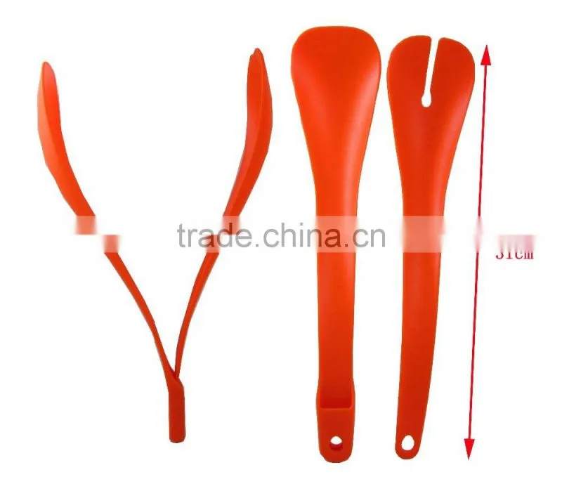 Food Safety Standard Detachable Salad Tool Salad Tongs