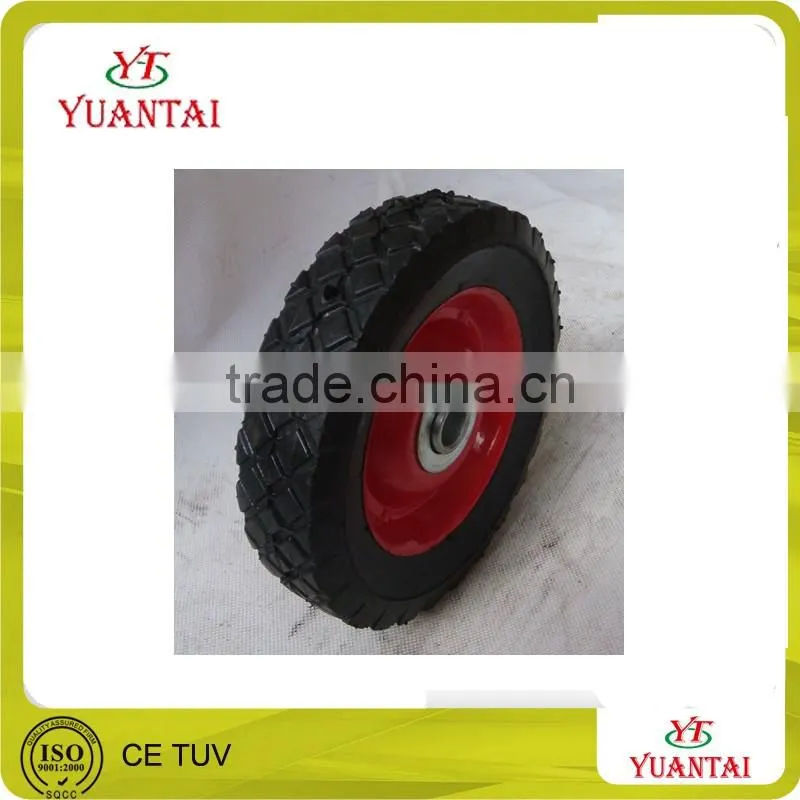 high quality solid rubber wheel barrow 4.10/3.50-4 solid wheel