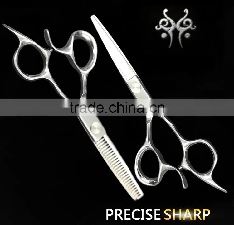 Reversed Blade Hair Scissors Made Of Japanese Cobalt Steel Barber Scissors