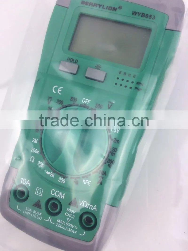 BERRYLION new design portable digital battery test multimeter with high quality