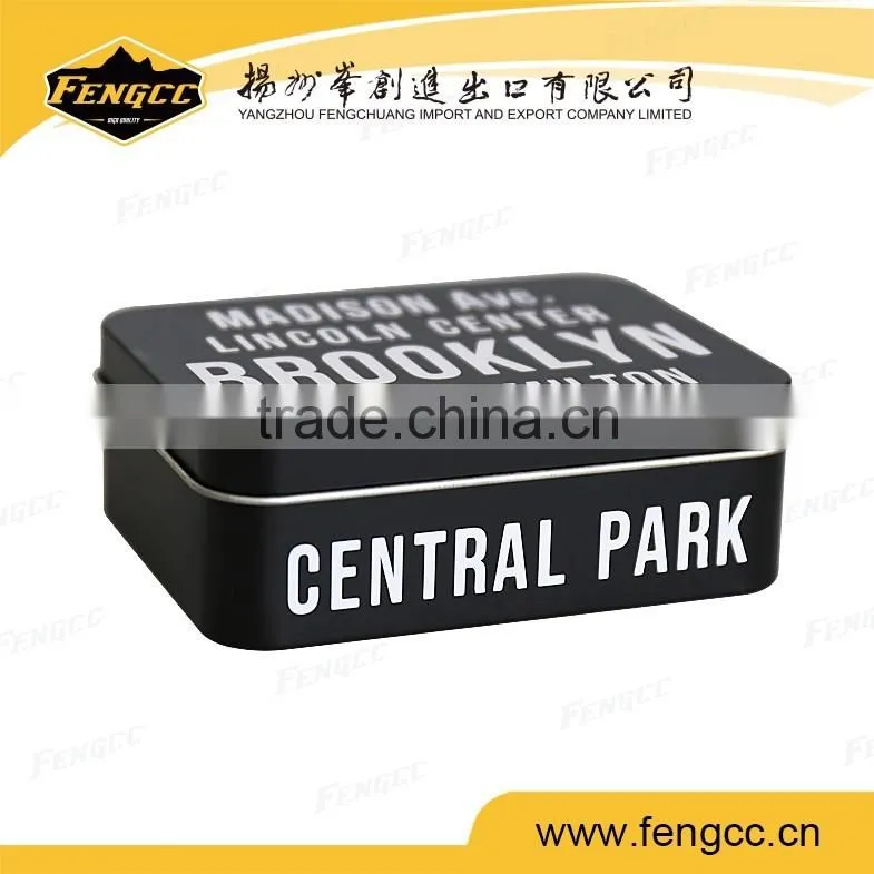 promotional rectangle coffee tin box ODM OEM