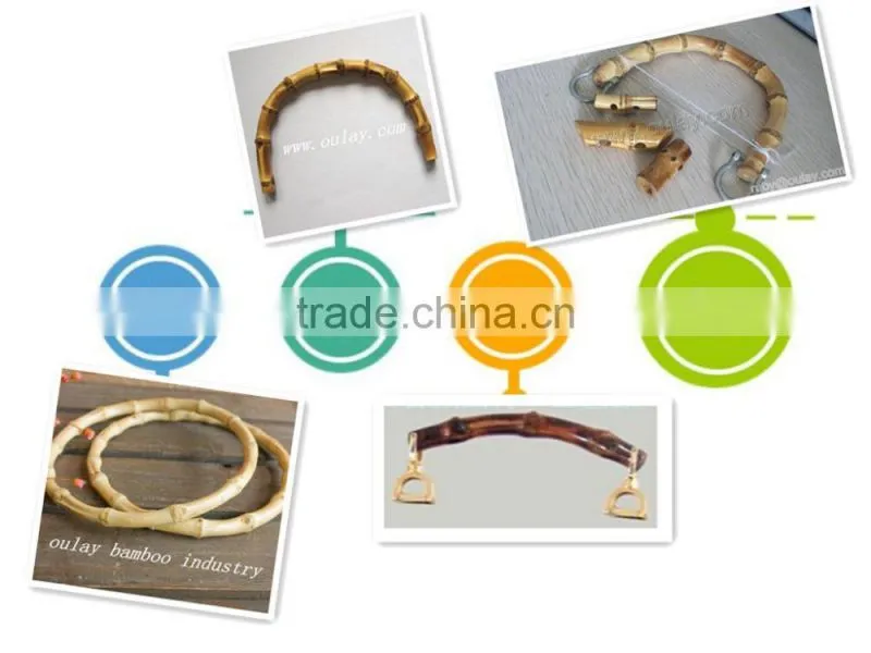 top quality bamboo handles/bamboo slat handles for tea pot