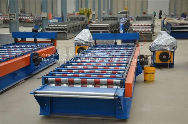 Galvanize Roof Panel Making Machine