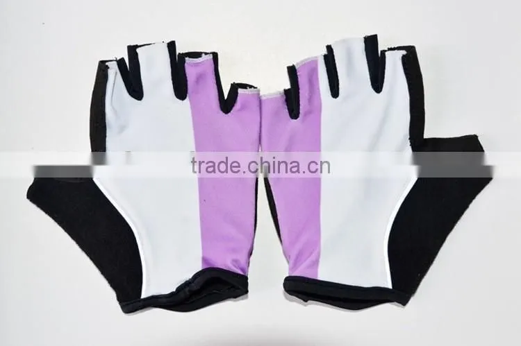 2016 China Cheap Short Finger Cycling Gloves customized cycling gloves Breathable lycra cycling gloves