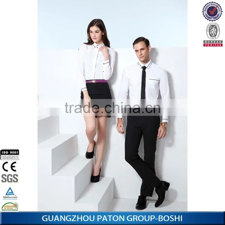 Bulk Fashion latest cotton ladies latest office uniform design